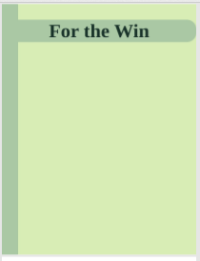 Image of E-Book For-the-Win